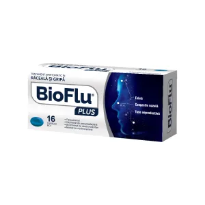 Bioflu plus, 16 capsule moi, Biofarm