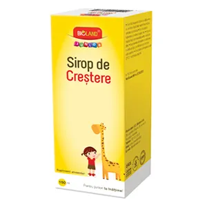 Bioland Junior sirop crestere de 150ml, Biofarm