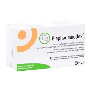 Blephademodex servetele sterile, 30 bucati, Laboratoires Thea Pharma