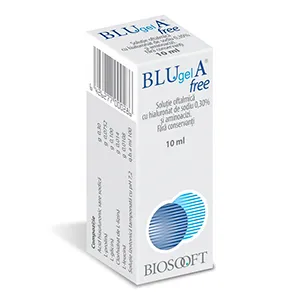 Blu Gel A 0.30% free solutie ofttalmica, 10 ml, Sooft Italia