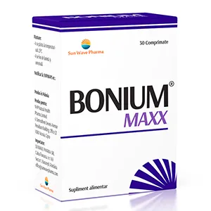 Bonium Maxx, 30 comprimate, Sun Wave Pharma
