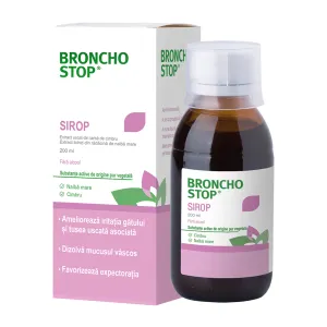 Bronchostop sirop, 200 ml, MagnaPharm Marketing & Sales Romania