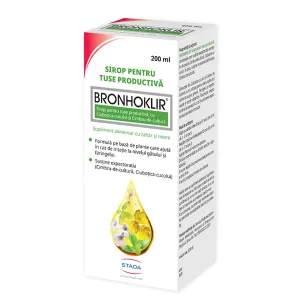 Bronhoklir sirop tuse productiva, 200 ml, Stada M&D
