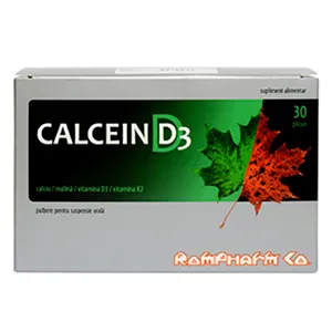 Calcein D3 pulberea suspensie orala, 30 plicuri, Rompharm Company