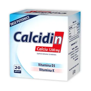 Calcidin, 20 plicuri, Natur Produkt Zdrovit