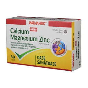 Calcium-Magnesium-Zinc Osteo, 30 comprimate  , Walmark