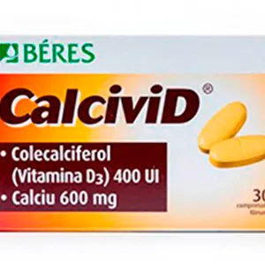Calcivid, 30 comprimate filmate, Beres Pharmaceuticals Private
