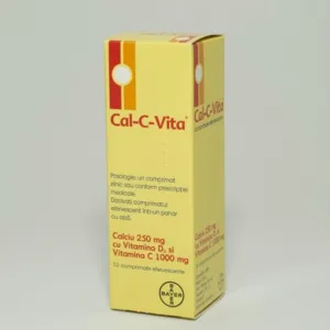 Cal-C-Vita, 10 comprimate efervescente, Bayer