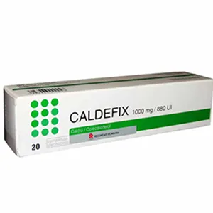 Caldefix 1000mg/880UI, 20 comprimate efervescente, Recordati Ireland