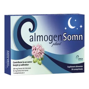Calmogen Plant Somn TF, 30 comprimate filmate, Perrigo Romania