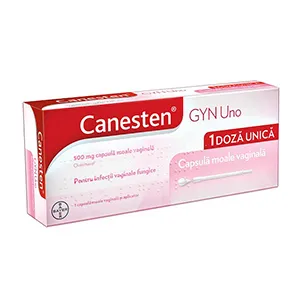 Canesten Gyn Uno 500 mg, 1 capsula vaginala, Bayer
