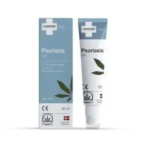 Cannasen CBD Gel pentru psoriazis, piele uscata, inrosita, iritata, insotita de usturime sau mancarimi, 50ml