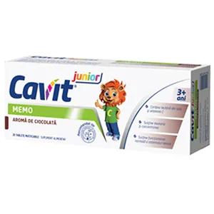 Cavit Junor Memo, 20 tablete masticabile, Biofarm