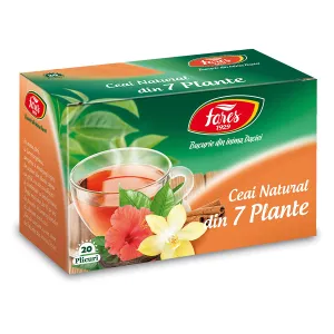 Ceai 7 Plante, 20 plicuri, Fares