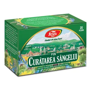Ceai Curatarea Sangelui, 20 plicuri, Fares