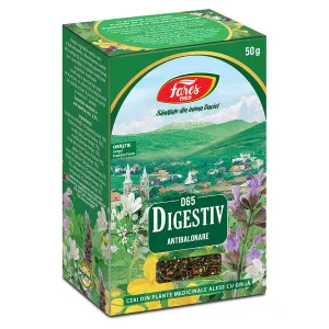 Ceai Digestiv Antibalonare, 50 g, Fares