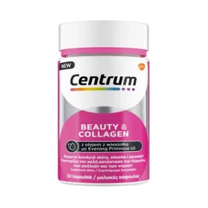 Centrum Beauty&Collagen cu ulei de Luminita noptii, 30 capsule moi, Haleon