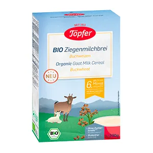 Cereale Bio cu hrisca si lapte de capra, 200 g MOSTRa, Topfer