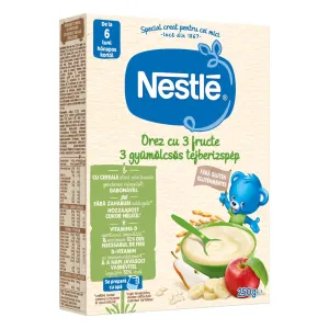 Cereale Nestle, Orez Cu 3 Fructe 250G, De La 6 Luni