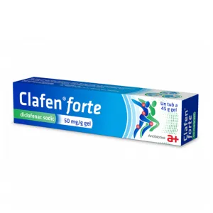Clafen Forte 50mg/g gel, 45 g, Antibiotice, Antibiotice