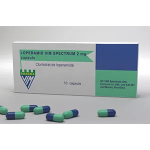 Clorhidrat de loperamida Vim Spectrum de 2 mg, 10 capsule, Vim Spectrum
