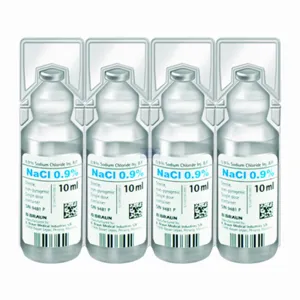 Clorura de sodiu 9 mg/ml solutie injectabila, 20 fiole, 10 ml, B Braun Melsungen