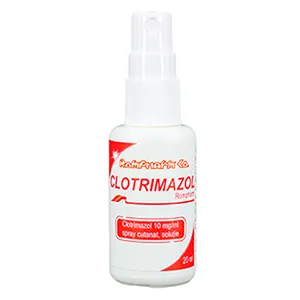 Clotrimazol 10 mg/ml spray cutanat solutie, 20 ml, Rompharm Company