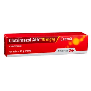 Clotrimazol crema, 35 g, Antibiotice