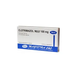 Clotrimazol MCC 100mg, 12 comprimate vaginale, Magistra