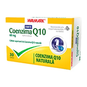 Coenzima Q 10 Forte 60 mg, 30 capsule, Walmark Romania