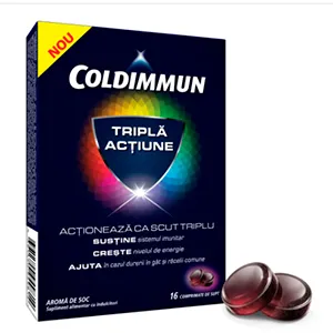 ColdImmun, 16 comprimate pentru supt, Omega Pharma