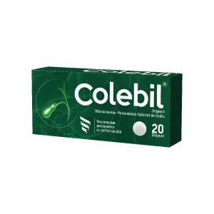 Colebil, 20 drajeuri, Biofarm