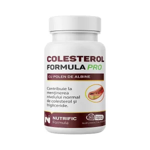 Colesterol formula Pro, 30 capsule vegetale, Nutrific