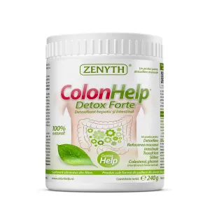 ColonHelp Detox Forte pentru detoxifiere si tranzit, 240 g, Zenyth