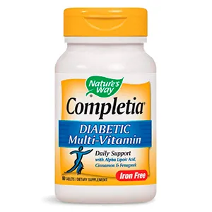 Completia Diabetic Multivitamine, 30 tablete, Secom
