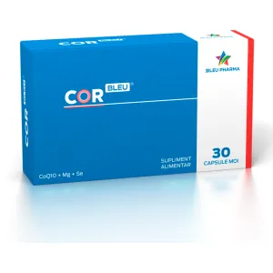 Cor Bleu X, 30 comprimate, Bleu Pharma