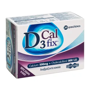 D3 Cal Fix, 20 plicuri, ND Medhealth