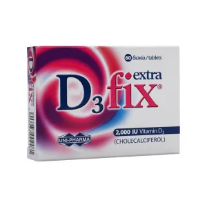 D3 Fix Extra 2000UI, 60 comprimate, ND Medhealth