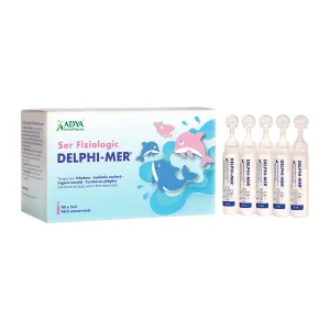 Delphi-Mer ser fiziologic, 40 unidoze, 5 ml, Adya Green Pharma