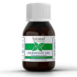 Dermosan AM alcool mentolat 1% solutie, 80 g, Bio Eel