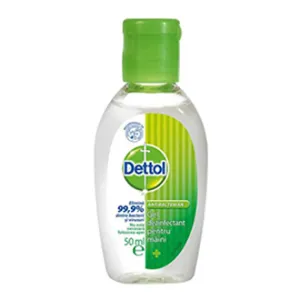 Dettol gel dezinfectant maini, 50 ml, Reckitt Benckiser Healthcare
