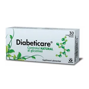 Diabeticare, 30 comprimate filmate, Biofarm