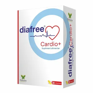 Diafree Cardio+, 30 comprimate, Polisano Pharmaceuticals