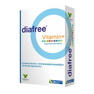 Diafree Imuno+, 30 comprimate, Polisano Pharmaceuticals