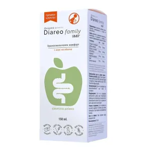 Diareo Family Bimbi sirop, 150 ml, Naturpharma Products RO