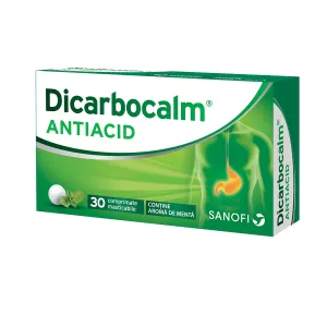 Dicarbocalm, 30 comprimate masticabile, Opella Healthcare Romania