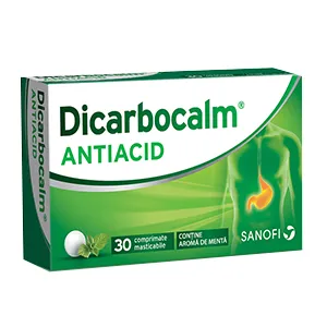 Dicarbocalm, 30 comprimate masticabile, Sanofi Romania
