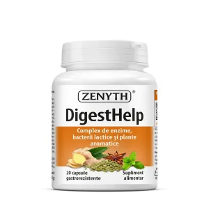 DigestHelp pentru digestie si confort gastric, 20 Capsule, Zenyth