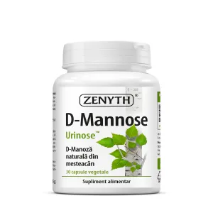 D-Mannose pentru tract urinar, 30 Capsule, Zenyth
