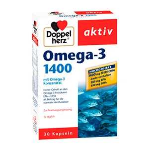 Doppelherz Aktiv Omega-3 1400, 30 capsule, Queisser Pharma